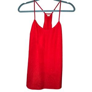 J.Crew Racerback Cami Top Size 0 Soft Stretchy Versatile Layering Essential‎
